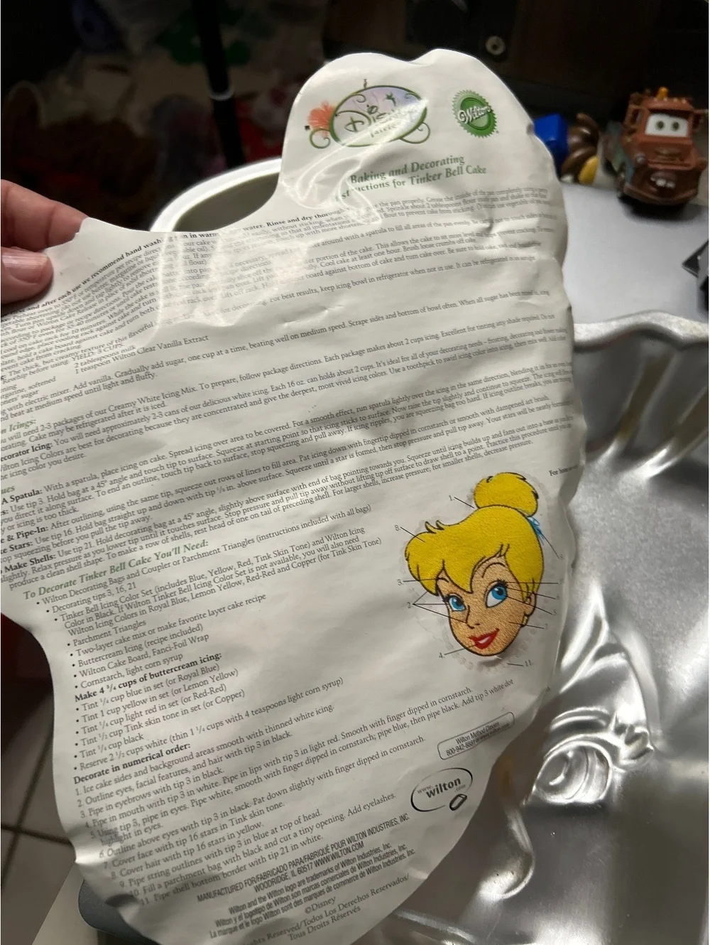 Wilton Disney Tinker Bell Cake Pan for Home Use